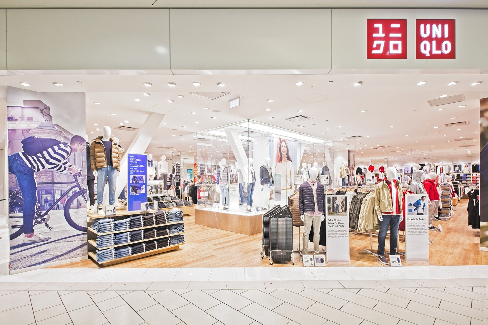 Robertson Walls & Celings, Completed Projects. Uniqlo-Metrotown, Sport Chek-Langley, CLA-Langley