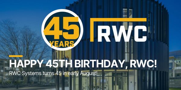 RWC Systems Celebrates it’s 45th Anniversary