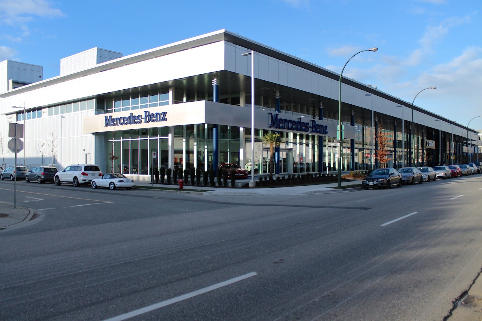 Mercedes-Benz Vancouver Luxury Car Dealership Completed 2013
