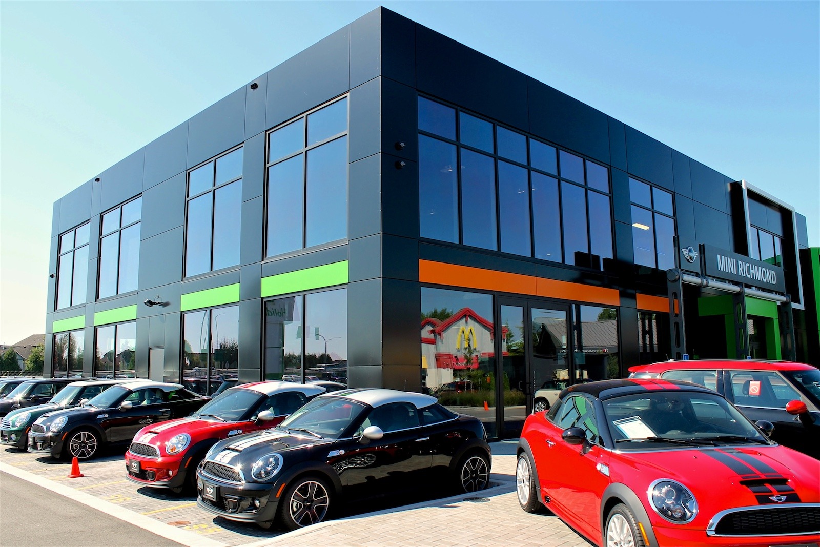 Mini Richmond Luxury Car Dealership Completed 2013