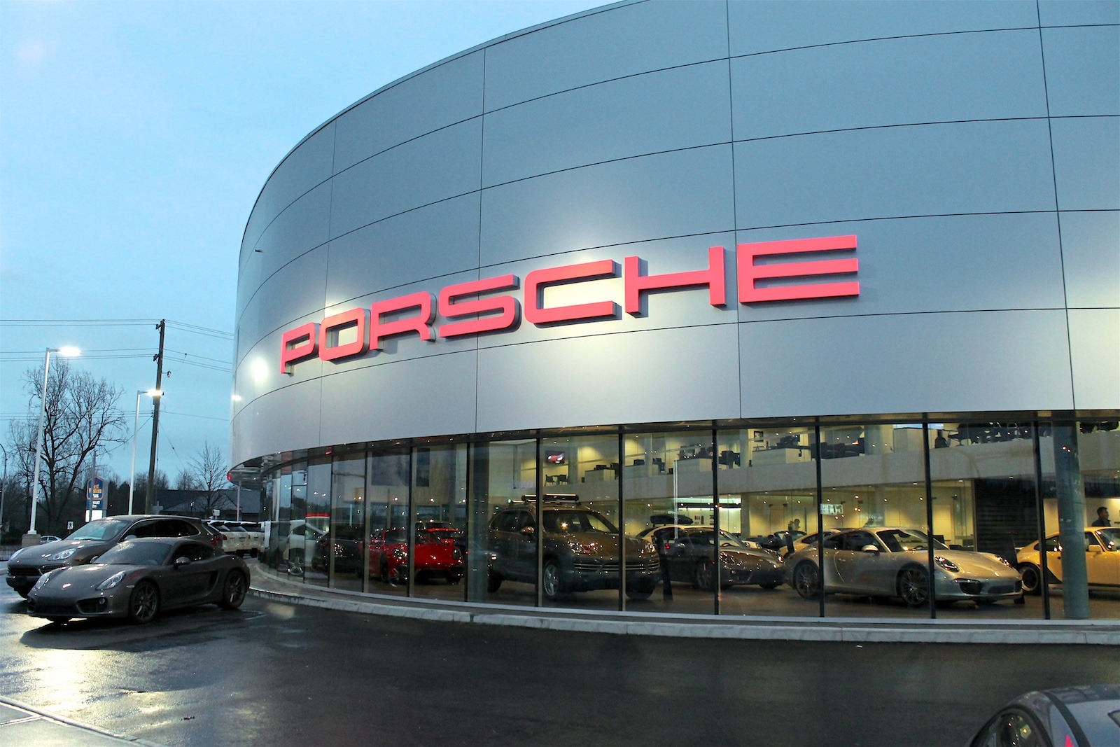 Open Road Porsche Luxury Car Dealership Completed October 2014